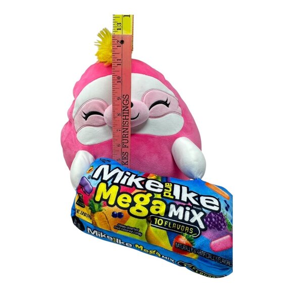 ZURU Snackles Susie Sloth Mike & Ike Mega Mix Candy Plush Stuffed Animal Toy - Picture 10 of 11